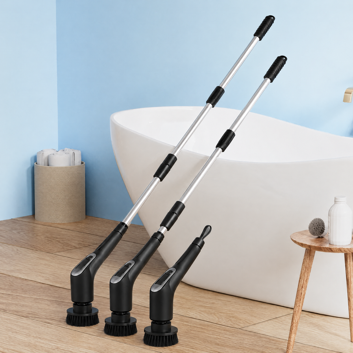 Celune 9-in-1 Electric Dual Scrubber (Black)