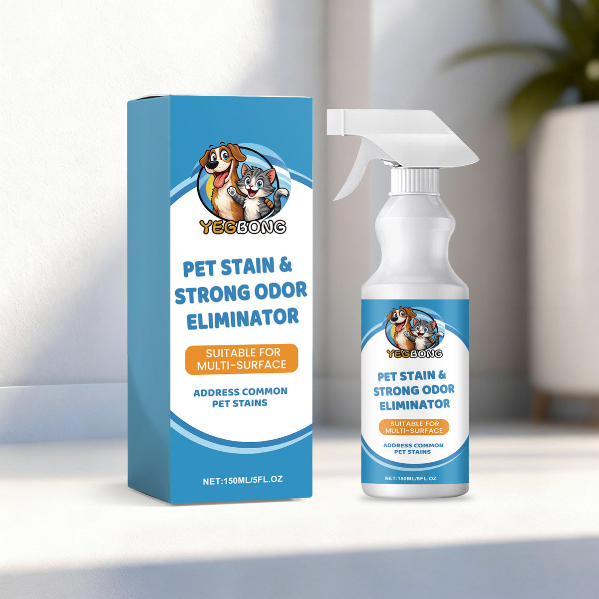 Pet Stain & Odor Eliminator Spray