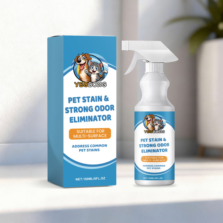 Célune pet stain and odor eliminator spray with its box